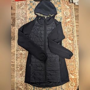 Bench Navy Blue Long Jacket